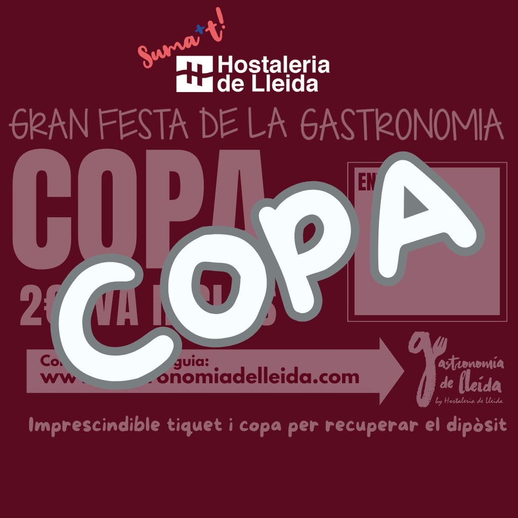 Tiquet Copa - Dipòsit reemborsable